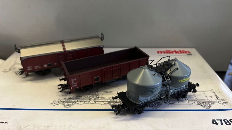 MARKLIN HO 47894 SNCF French Freight Car Set