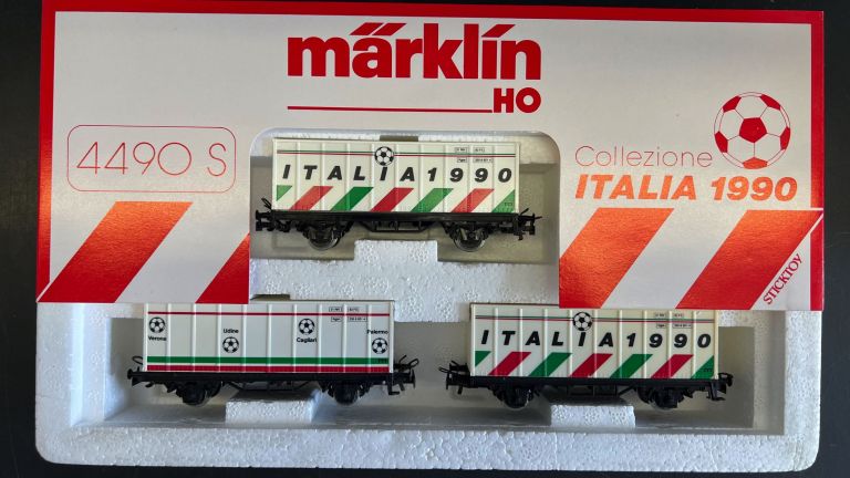MARKLIN HO 4490S Italy '90 Special Freight Car Set
