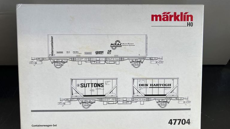 MARKLIN HO 47704 SNCB CONTAINER  Car Set