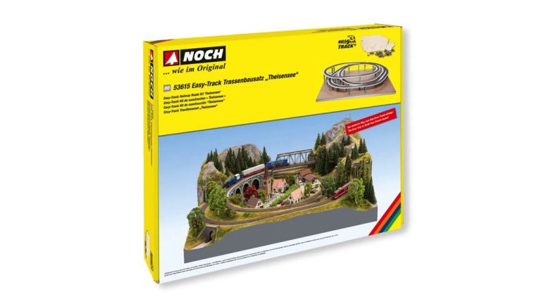 Noch 53615 easy TRACK Railway Route Kit "Theisensee"