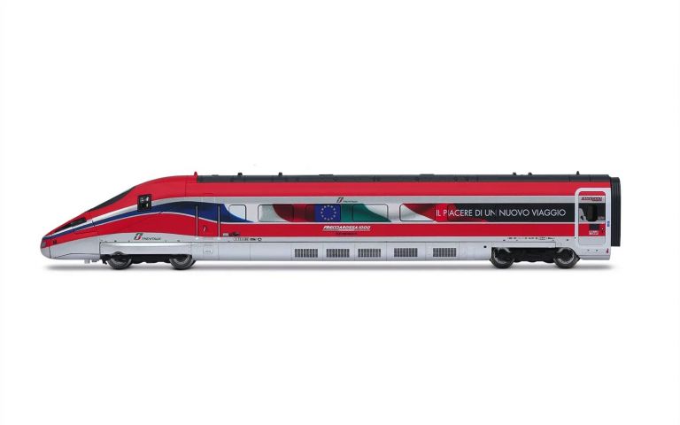 Arnold HN2621 FS Trenitalia, set base di 4 unit&agrave; del treno ad alta velocit&agrave; "Frecciarossa 1000", livrea pubblicitaria "Le plaisir d'un voyage nouveau", ep. VI