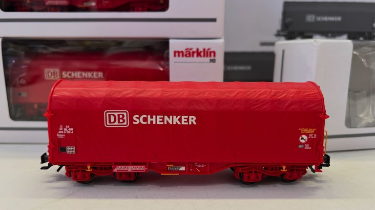 MARKLIN HO 47202 Sliding Tarp Car Set