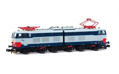 Arnold HN2646S FS, electric locomotive E.656, 2nd series, with side dampers, blue/grey livery, ep. V, with sound decoder Arnold