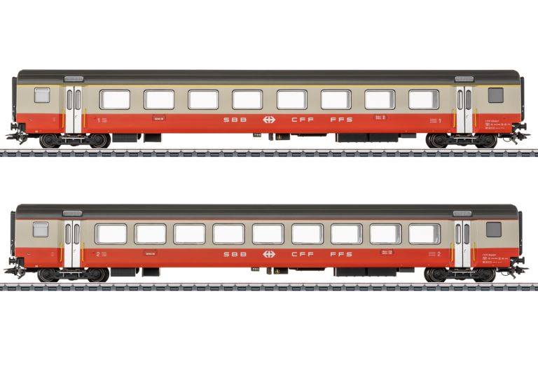 Marklin HO 42191 Swiss Express Passenger Car Set