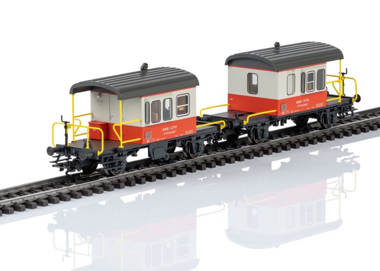 Marklin HO 46850 Gruppo di carri accoppiati "Sputnik" Swiss Express