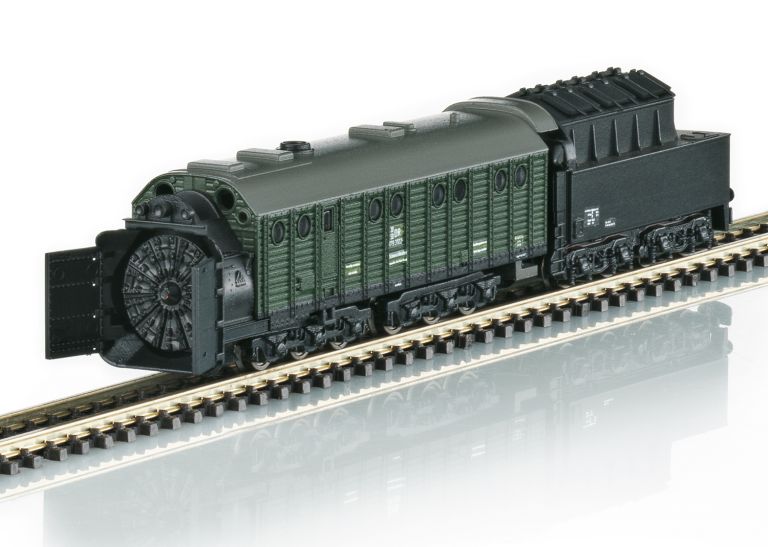 MARKLIN Z 87360 Steam Powered Rotary Snowplow with a Coal Tender