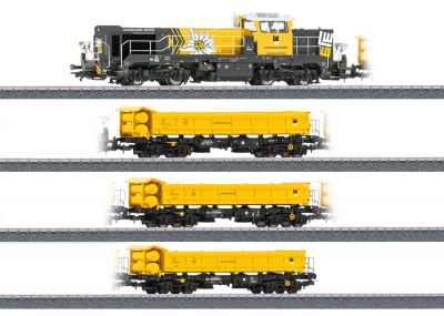 MARKLIN HO 26180 Confezione di treno cantiere "Leonhard Weiss" MARKLIN
