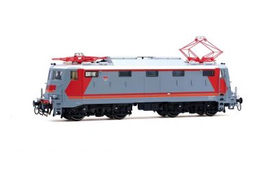 Rivarossi HR9009S FS, E.424 "Navetta", con pantografo 42LR e 5 finestrini laterali, livrea "MDVE", con decoder sonoro multiprotocollo Rivarossi