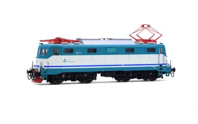 Rivarossi HR9010 FS, E.424 "Navetta", con pantografo 52 e 5 finestrini laterali, livrea "XMPR" Rivarossi