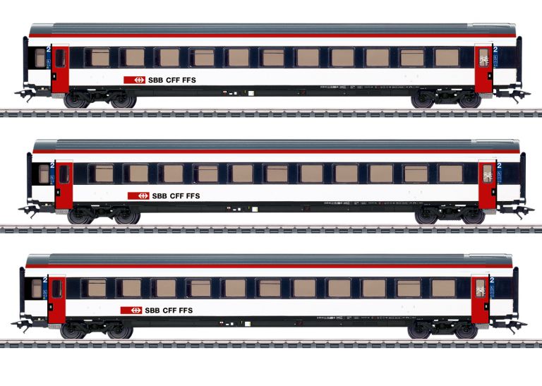 MARKLIN HO 42153 Mark IV Type B Express Train Passenger Car Set