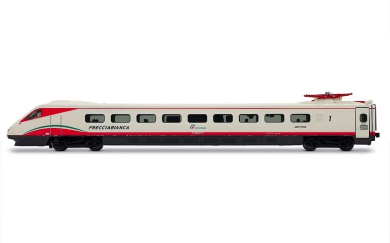 Rivarossi HR2962S FS, set di 4 unit&agrave;, treno ad alta velocit&agrave; ad assetto variabile ETR 460, livrea "Frecciabianca", ep. VI, con decoder sonoro