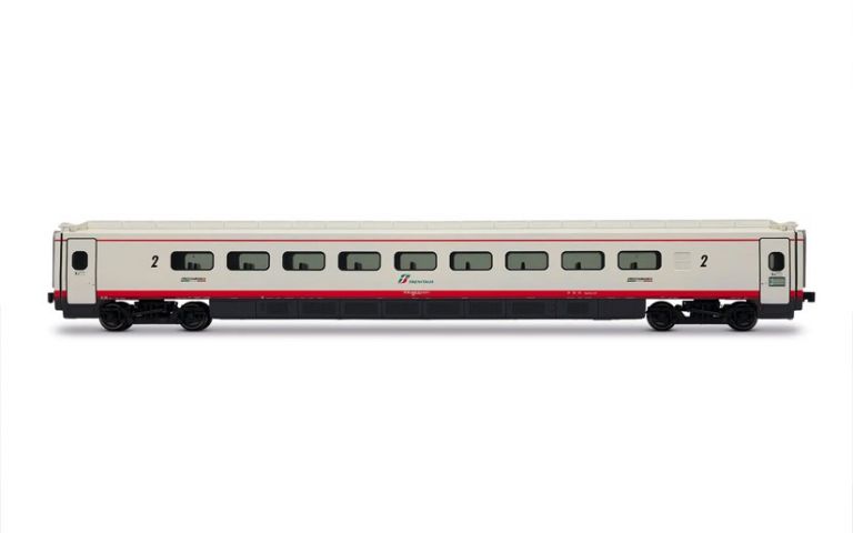 Rivarossi HR2962S FS, set di 4 unit&agrave;, treno ad alta velocit&agrave; ad assetto variabile ETR 460, livrea "Frecciabianca", ep. VI, con decoder sonoro