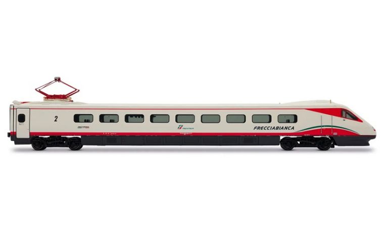 Rivarossi HR2962S FS, set di 4 unit&agrave;, treno ad alta velocit&agrave; ad assetto variabile ETR 460, livrea "Frecciabianca", ep. VI, con decoder sonoro
