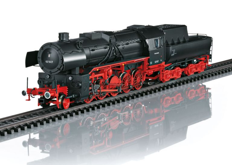 MARKLIN HO 39042 Pesante locomotiva a vapore per treni merci Gruppo 42, con tender a vasca