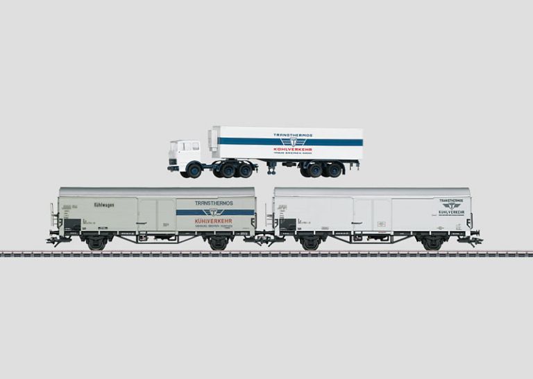Marklin HO 47322 "Transthermos" Refrigerator Car Set