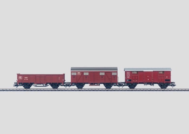 Marklin HO 47889 Type F and G Italian Freight Car Set